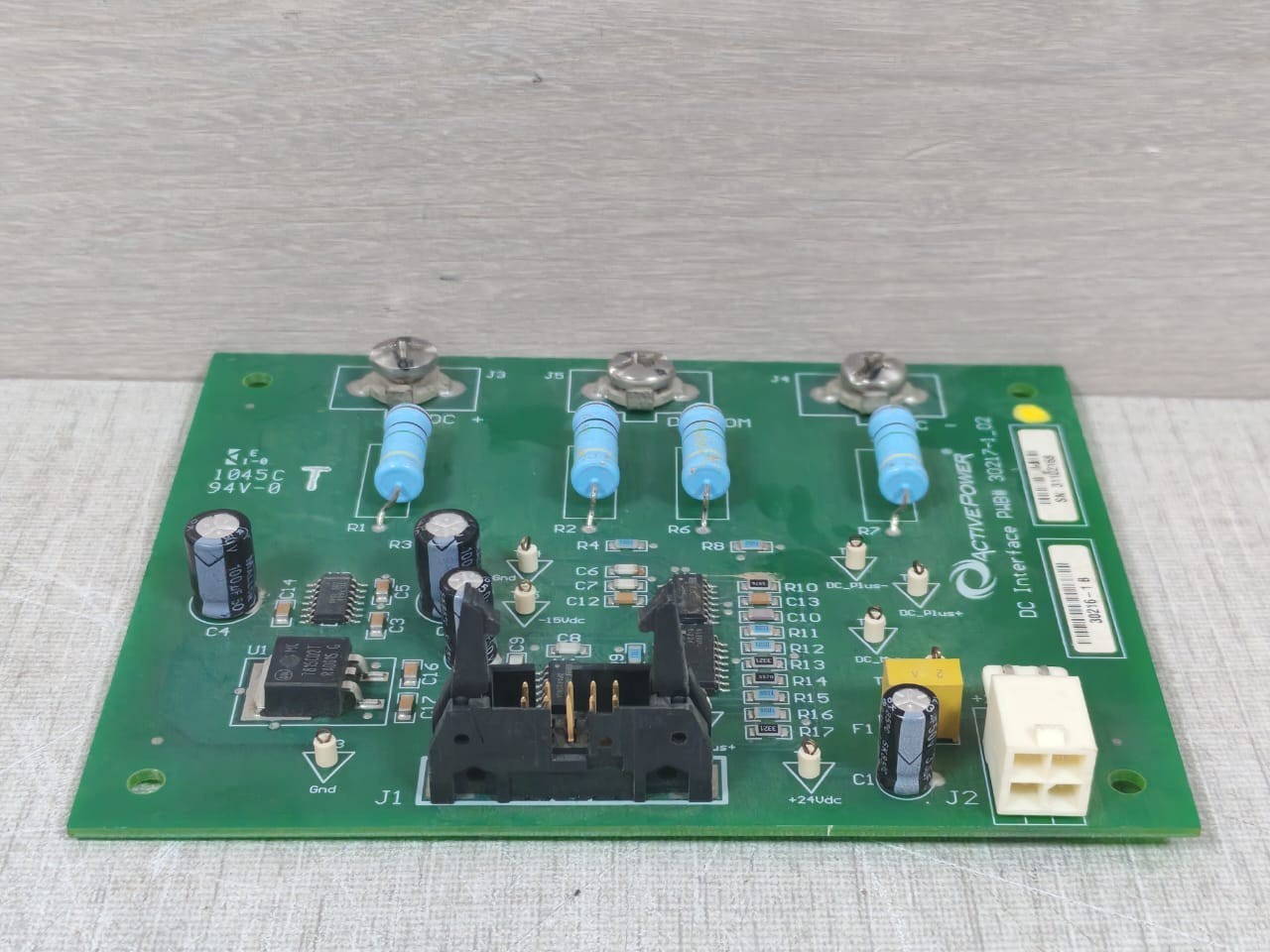 ACTIVEPOWER PWB 30217-1_02 ACTIVEPOWER DC Interface PWB 30217-1_02 4