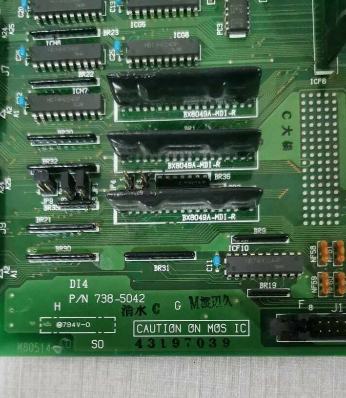 HITACHI 738-5042 HITACHI DI4 P/N 738-5042 CONTROL BOARD 2