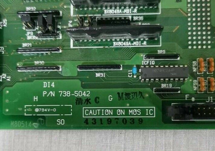 HITACHI 738-5042 HITACHI DI4 P/N 738-5042 CONTROL BOARD 3