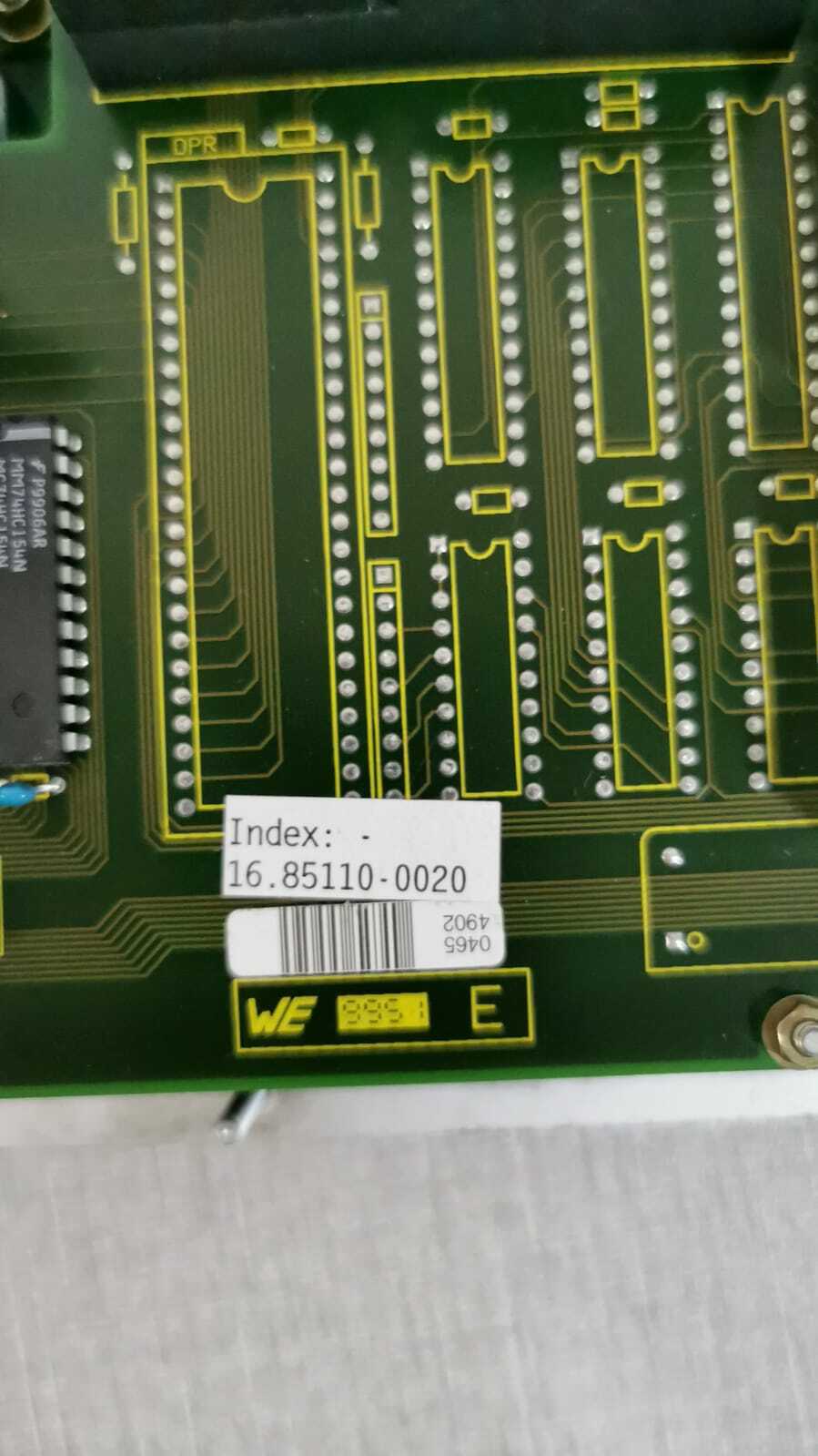 MAN ROLAND 16.85110.0020 MAN ROLAND 16.85110.0020 / WE 99SI E 2