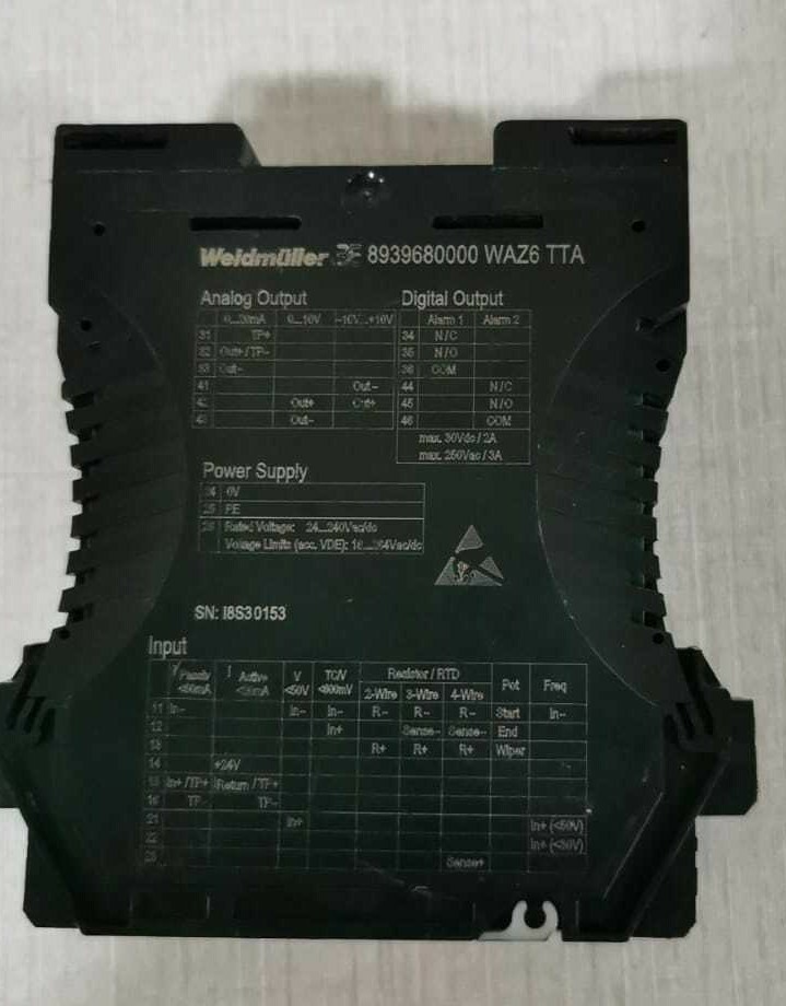 Weidmuller 8939680000 Weidmuller WAZ6TTA Universal Signal Converter 8939680000 2