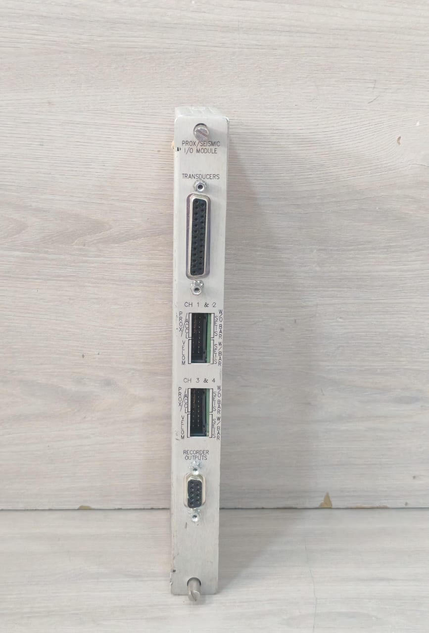 Bently Nevada 128240-01 BENTLY NEVADA 128240-01 PROX / SEISMIC I/O MODULE 4