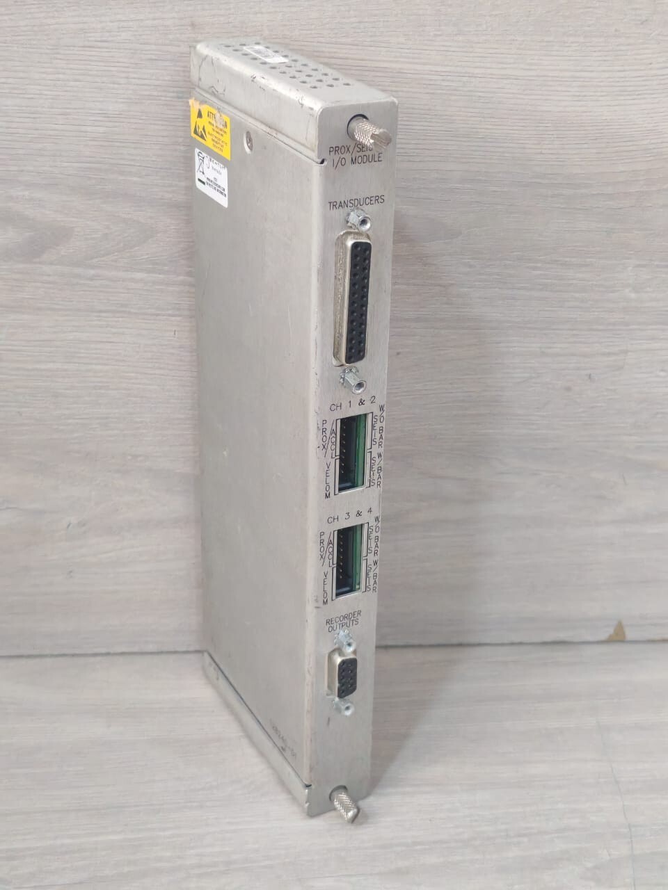 BENTLY NEVADA 128240-01 PROX / SEISMIC I/O MODULE