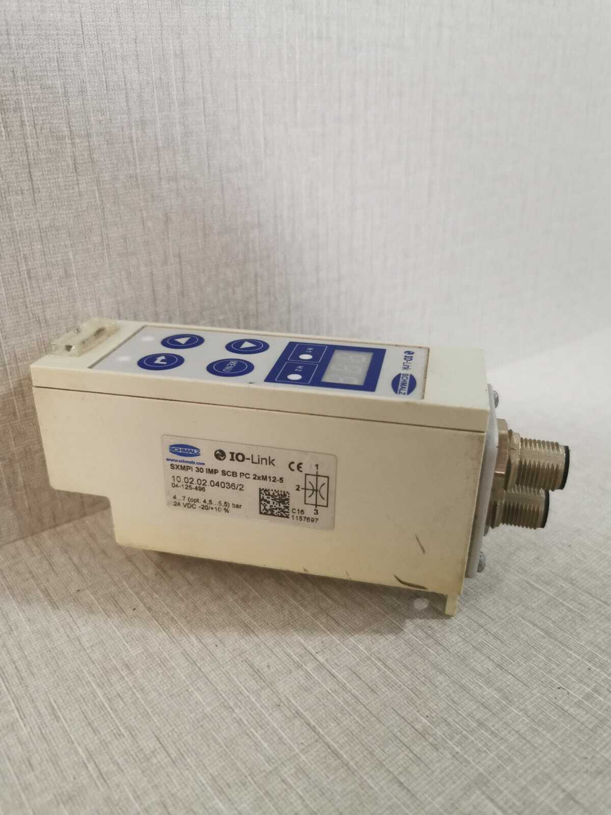 SCHMALZ SXMPI 30 IMP SCB PC 2x M12-5 SCHMALZ IO-Link SXMPI 30 IMP SCB PC 2x M12-5 2