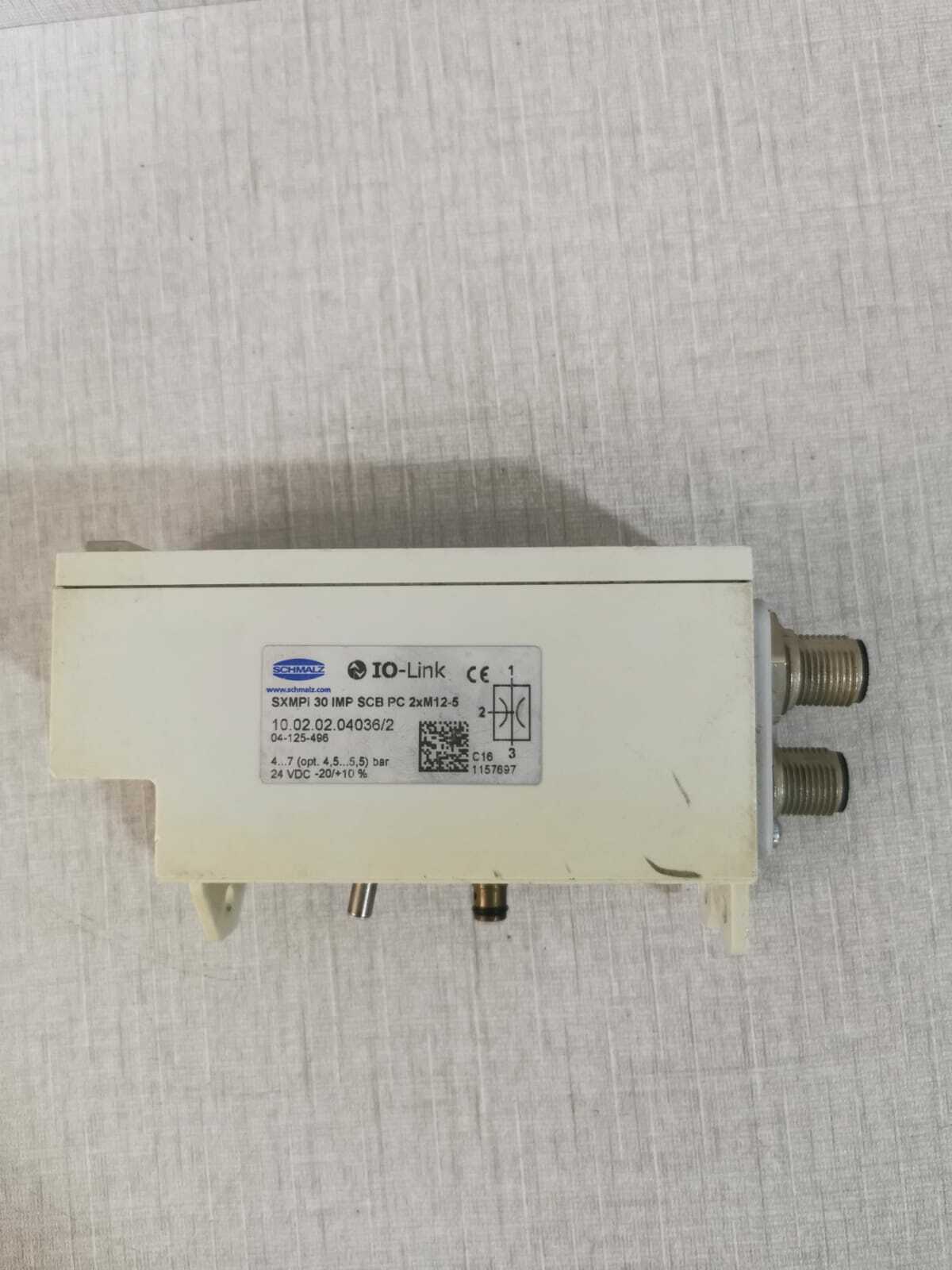 SCHMALZ SXMPI 30 IMP SCB PC 2x M12-5 SCHMALZ IO-Link SXMPI 30 IMP SCB PC 2x M12-5 4