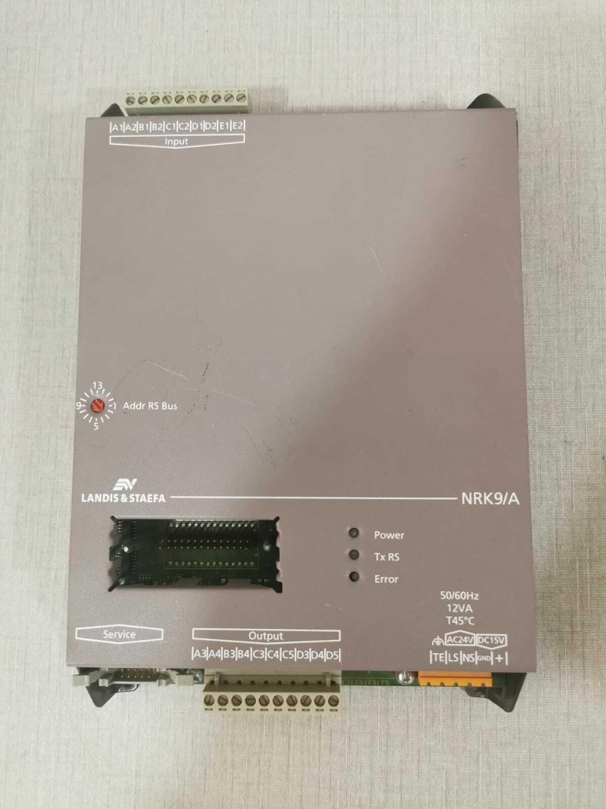 LANDIS & STAEFA NRK9/A LANDIS & STAEFA NRK9/A Interlock Controller 4