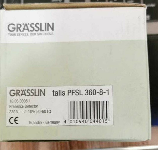 GRASSLIN PFSL 360-8-1 GRASSLIN talis PFSL 360-8-1 MOTION DETECTOR 2
