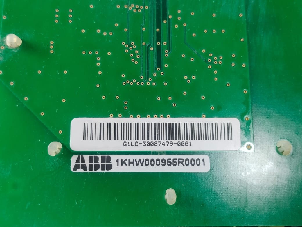 ABB 1KHW000608R0102 ABB 1KHW000608R0102 WITH 1KHW000955R0001 MODULE G3LD PCB BOARD 7