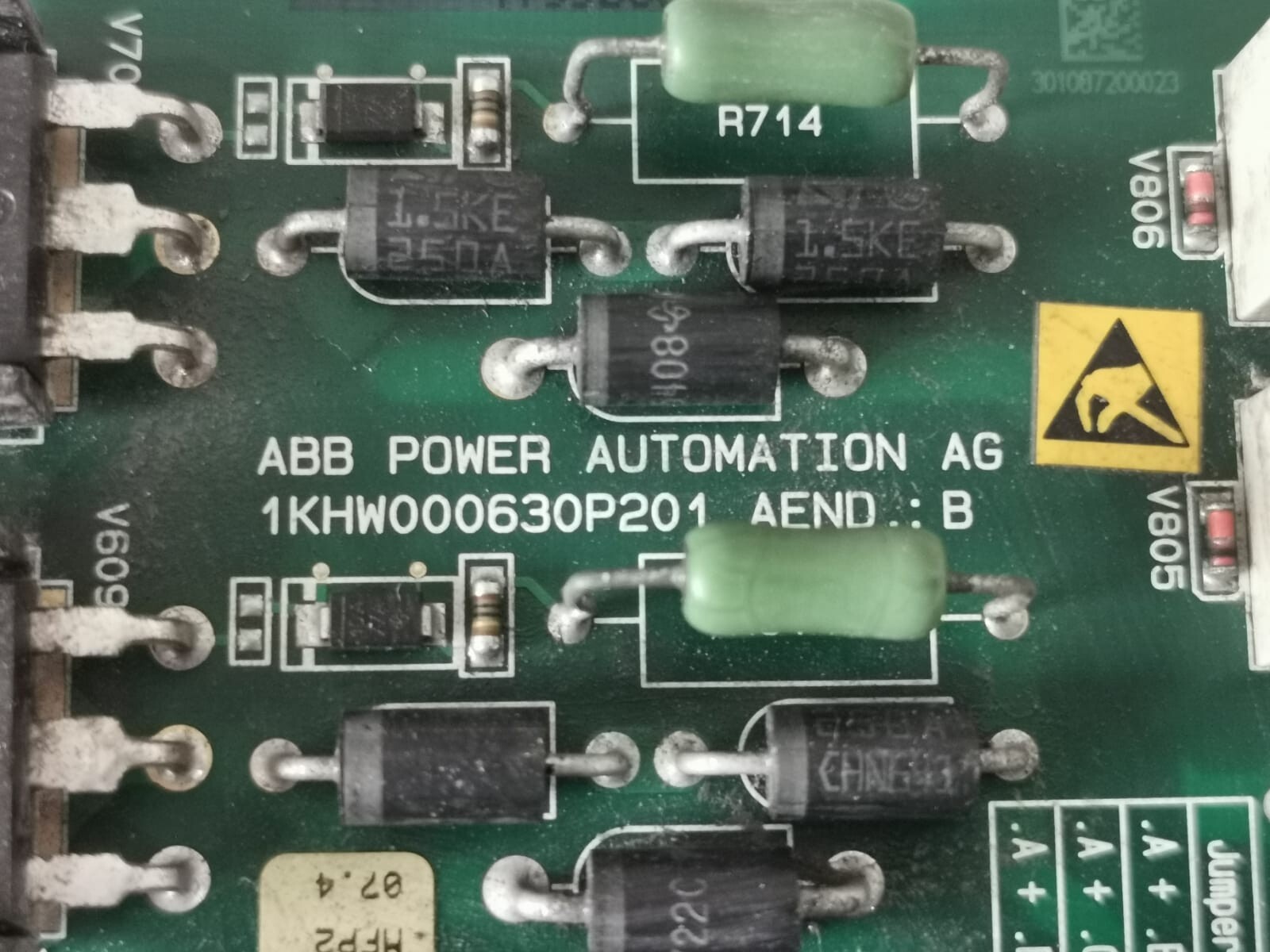 ABB G3LR ABB 1KHW000628R0101 MODULE G3LR PCB BOARD 5