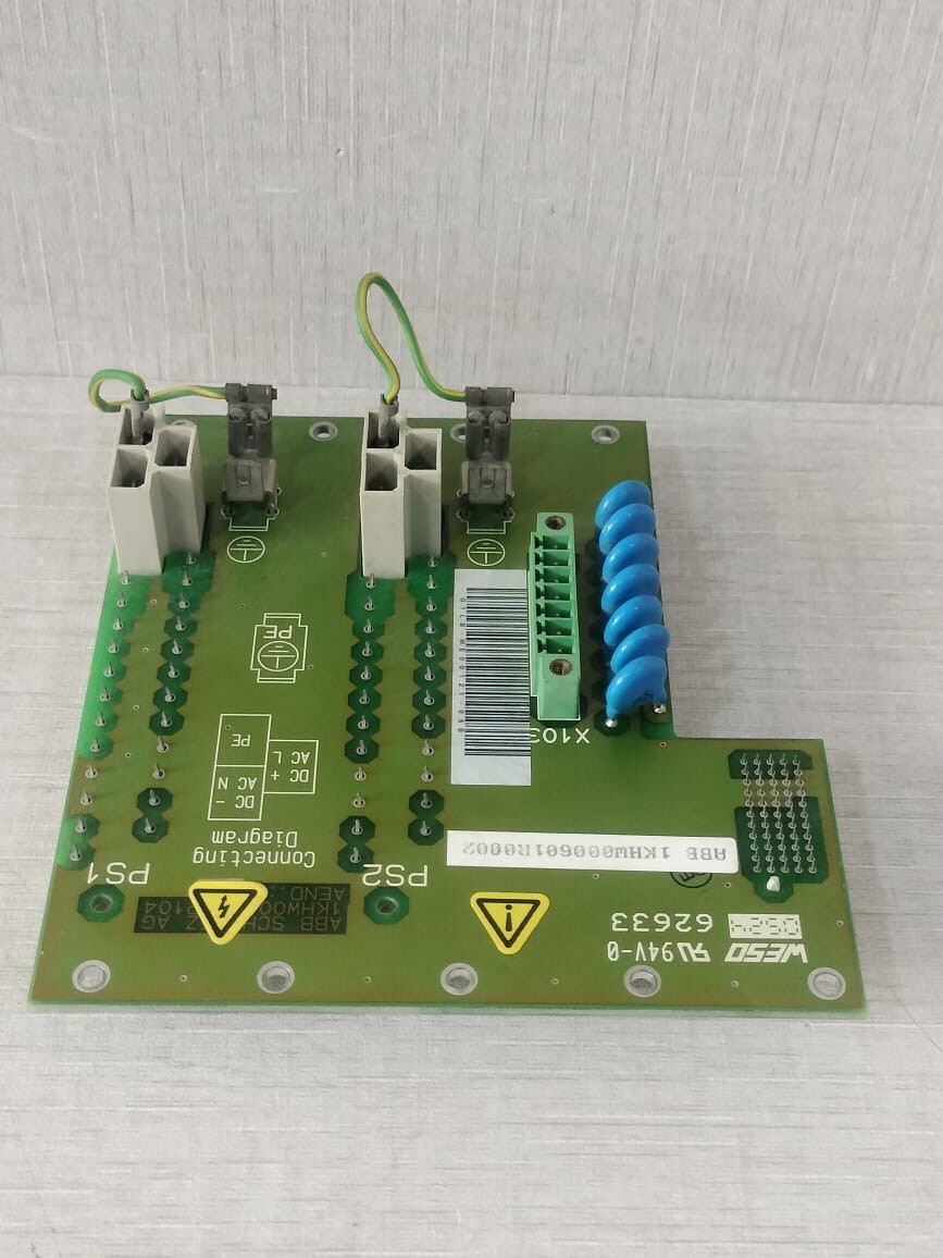 ABB SCHWEIZ-AG ABB SCHWEIZ AG 1KHW001090P201AEND 1KHW000601R0002 PCB BOARD 4