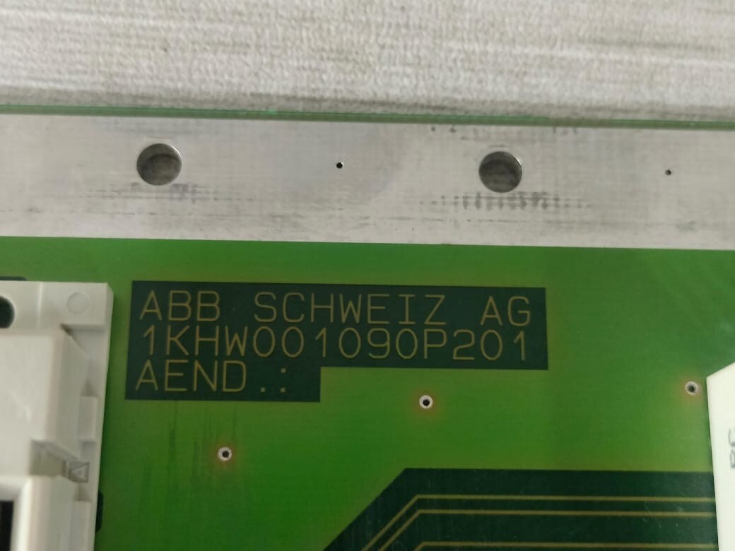 ABB SCHWEIZ-AG ABB SCHWEIZ AG 1KHW001090P201AEND 1KHW000601R0002 PCB BOARD 6