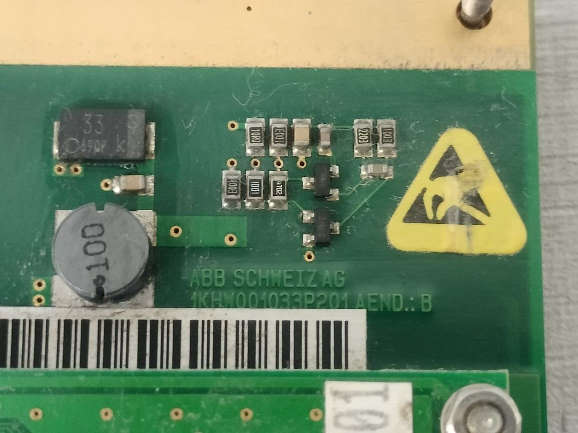 ABB 1KHW001033P201 / 1KHW001037R0001 ABB NSD570 MODULE 1KHW001037R0001 SCHWEIZ AG 1KHW001033P201 AEND :B 8