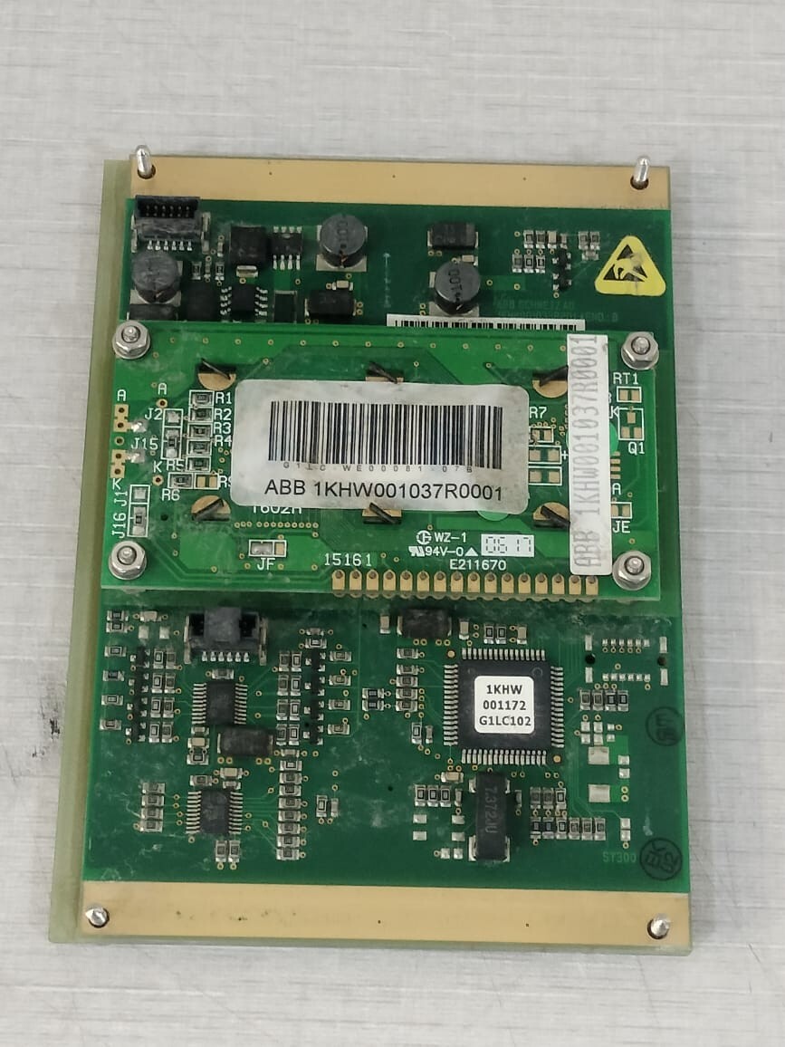 ABB 1KHW001033P201 / 1KHW001037R0001 ABB NSD570 MODULE 1KHW001037R0001 SCHWEIZ AG 1KHW001033P201 AEND :B 9