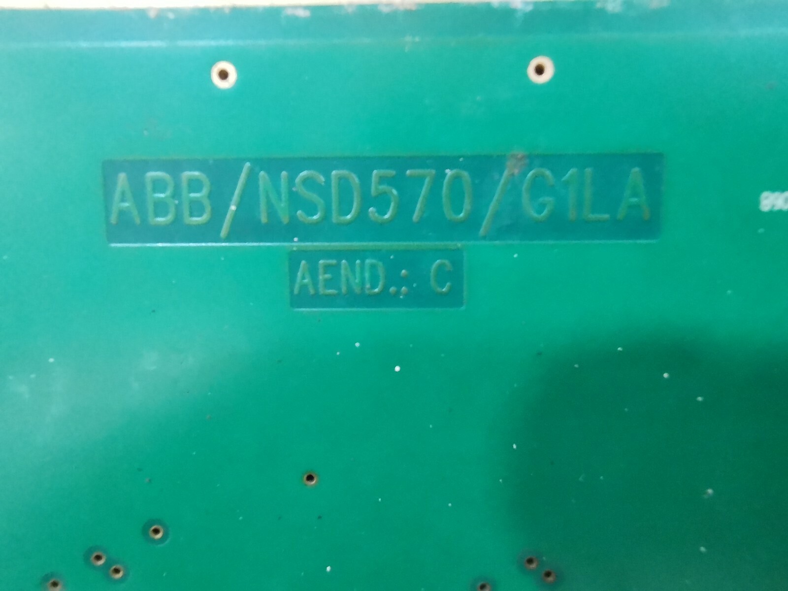ABB 1KHW000592R0001 ABB / NSD570 /G1LA AEND,;B 1KHW000592R0001 CONTROL BOARD 5