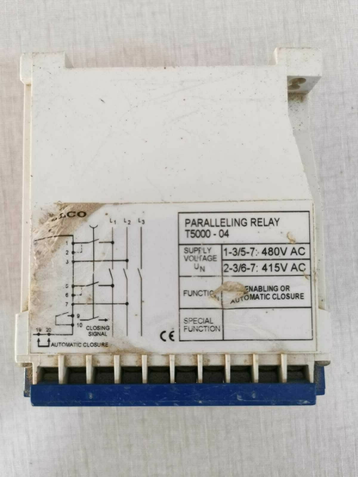 SELCO T5000-04 SELCO T500 PARALLELING RELAY T5000-04 3