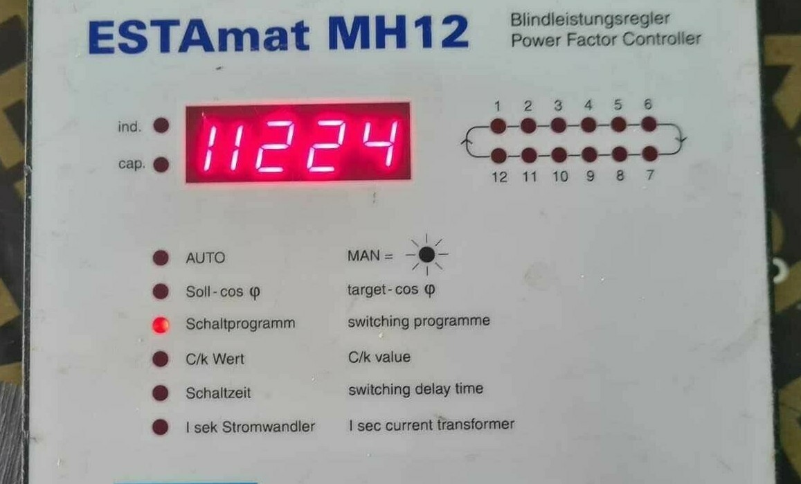 ViSHAY Electronic MH12 ViSHAY Electronic ESTAMAT MH12 Power Factor Controller 2