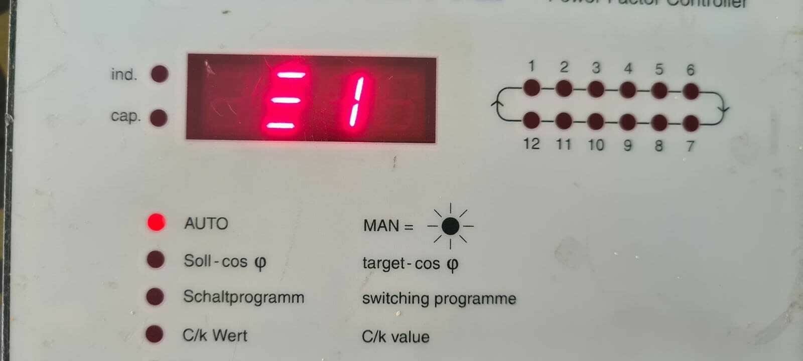 ViSHAY Electronic MH12 ViSHAY Electronic ESTAMAT MH12 Power Factor Controller 5