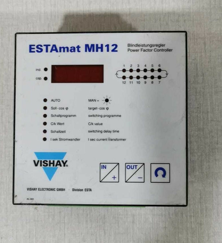 ViSHAY Electronic ESTAMAT MH12 Power Factor Controller