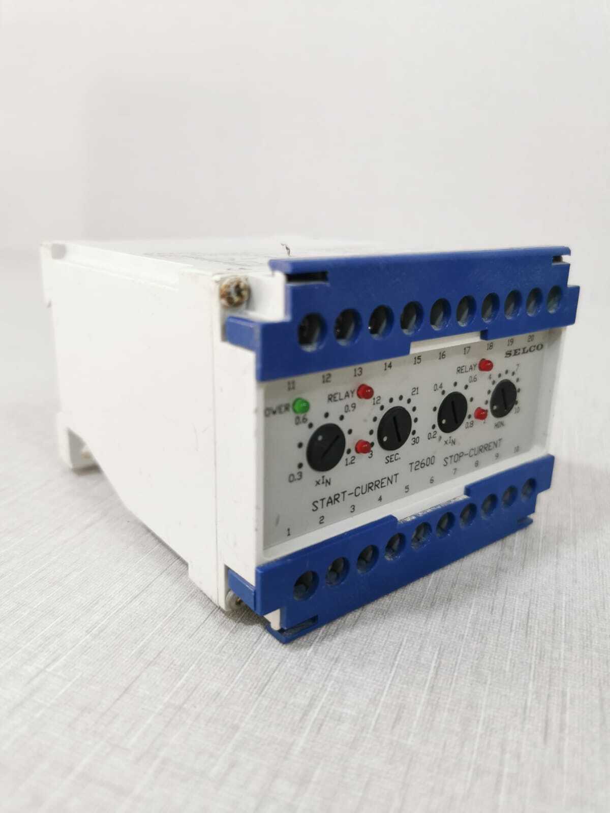 SELCO T2600-02 SELCO T2600 DUAL CURRENT RELAY T2600-02 4