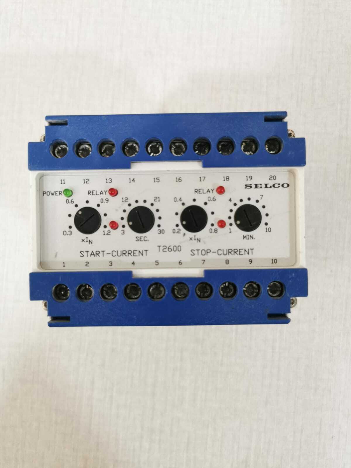 SELCO T2600 DUAL CURRENT RELAY T2600-02