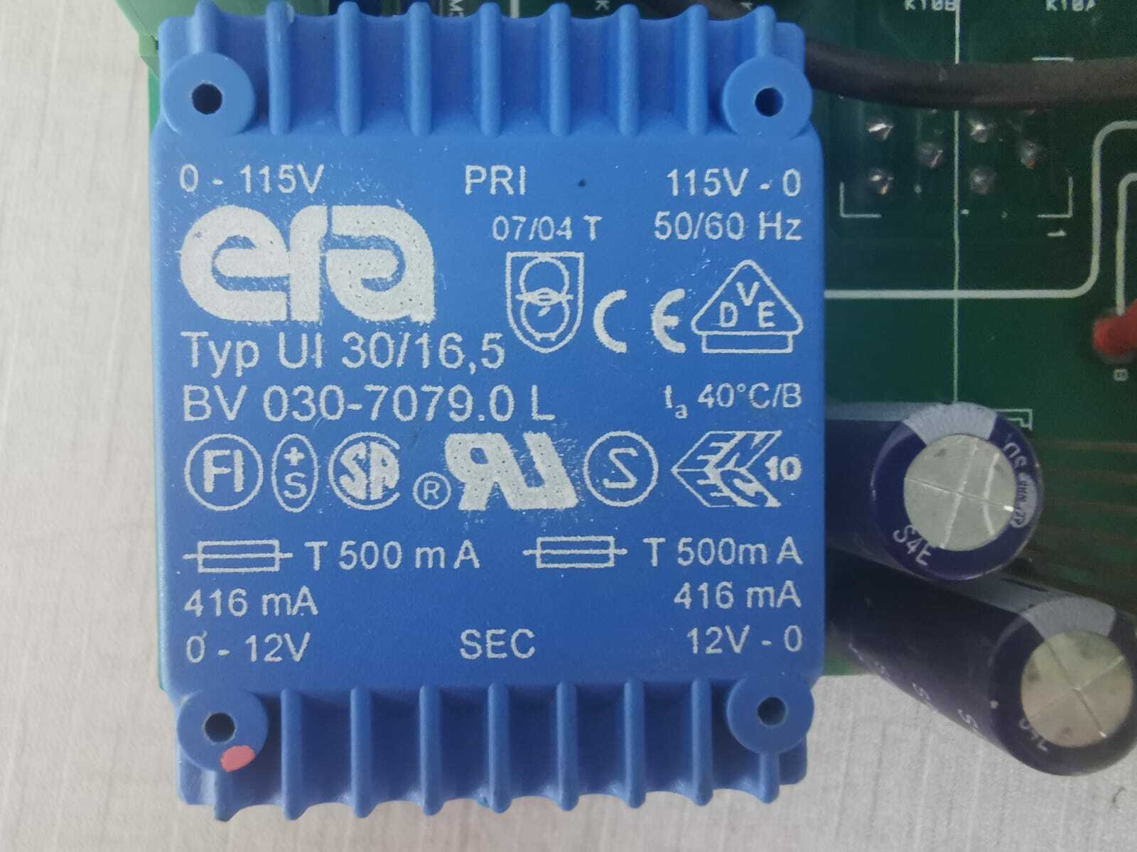 Unbranded MB 1109 ERA BS2-PW-STA 11A CONTROL BOARD MB 1109 7