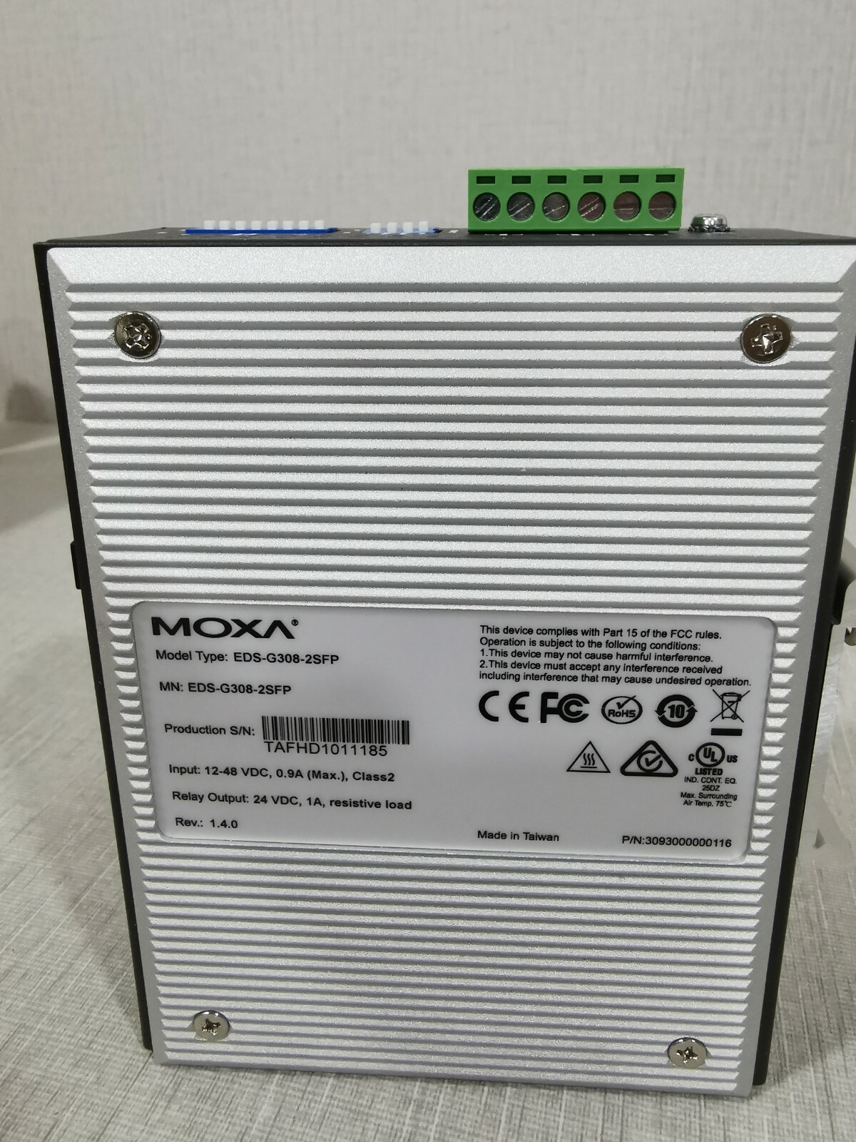 Moxa G308-2SFP MOXA EDS-G308-2SFP Ethernet Industrial Switch 2