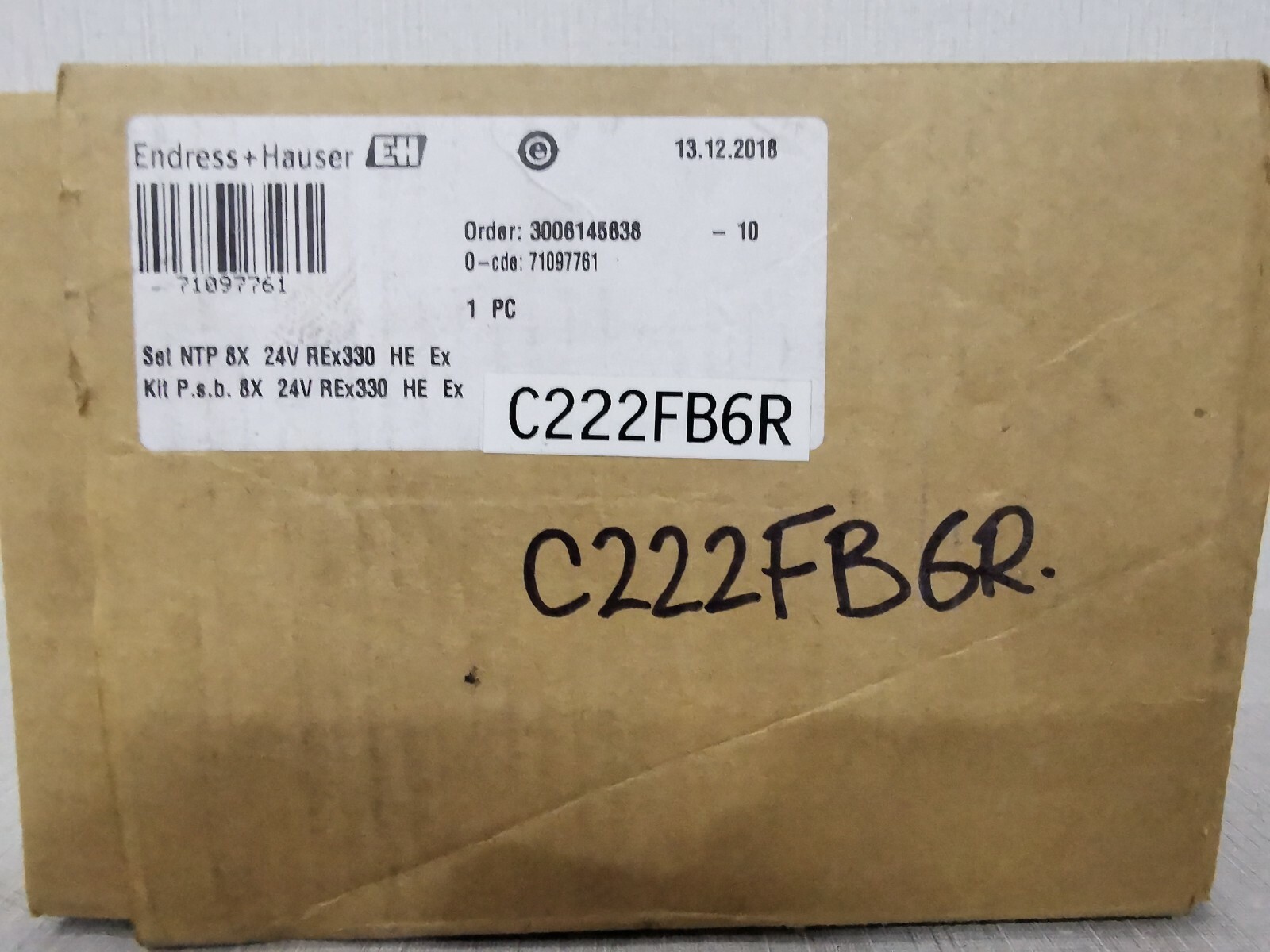 ENDRESS+HAUSER 71085667 ENDRESS+HAUSER C222FB6R POWER SUPPLY BOARD 71085667 2