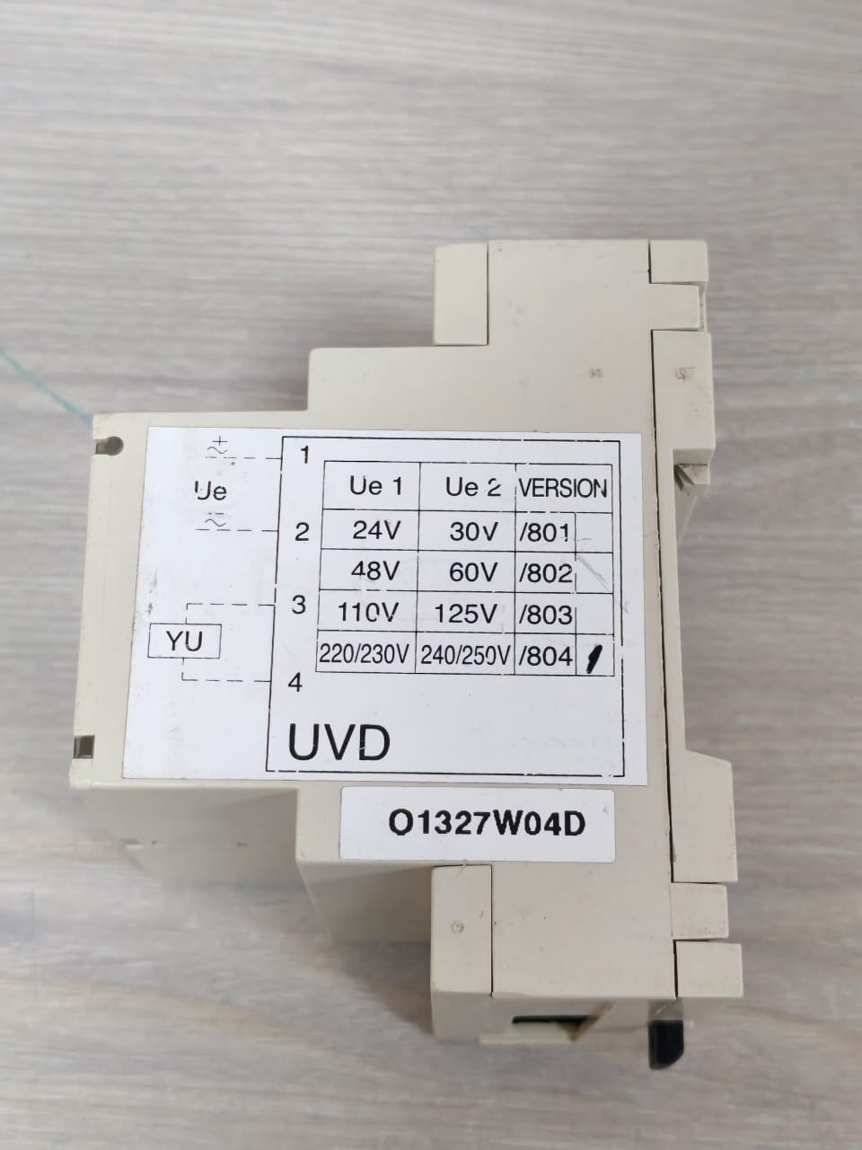 ABB SACE-UVD ABB SACE UVD Time Delay Relay 7