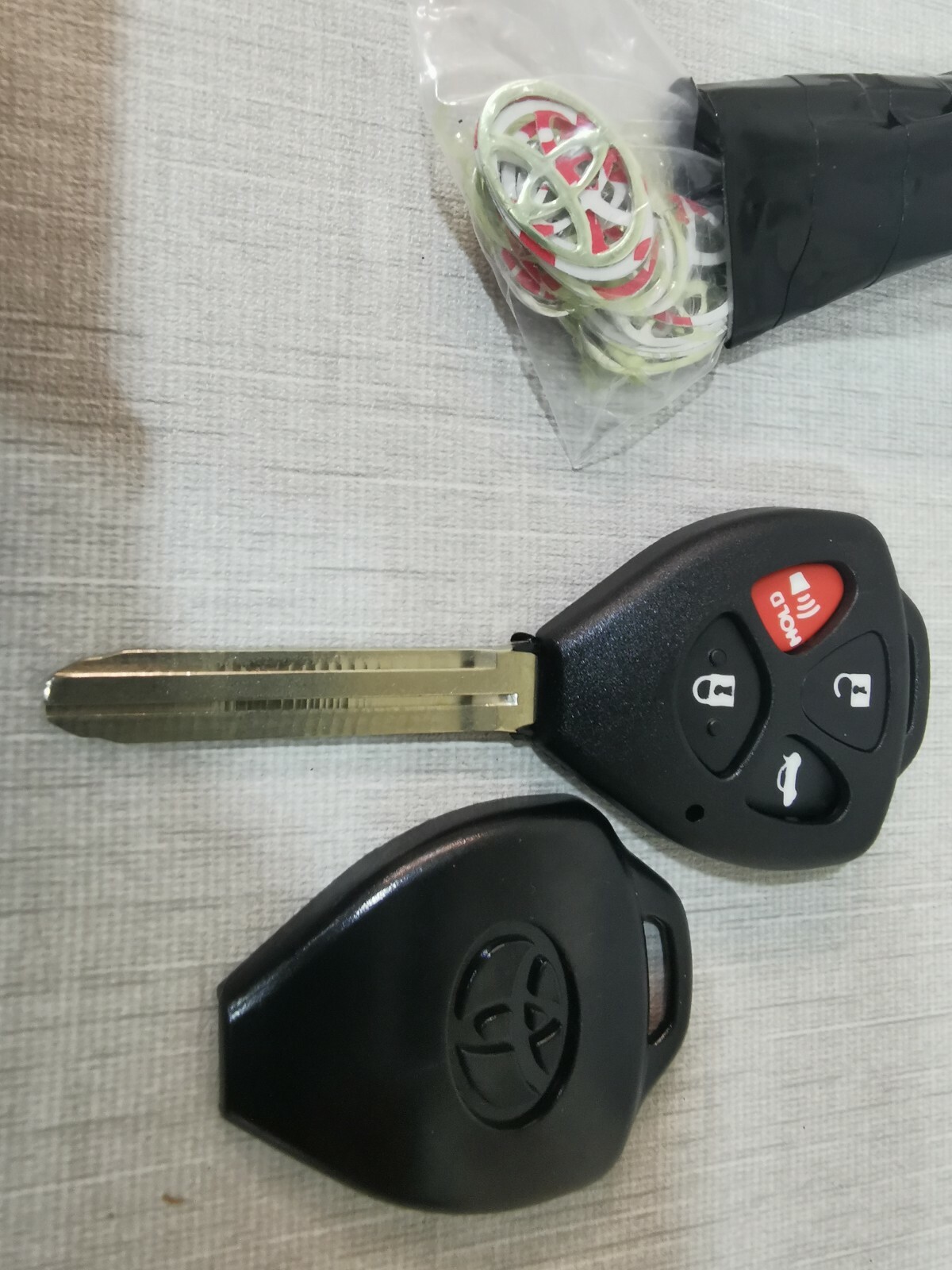 Toyota Corolla LOT-20 Toyota Corolla Camry Rav Button Remote Head Key Shell 3