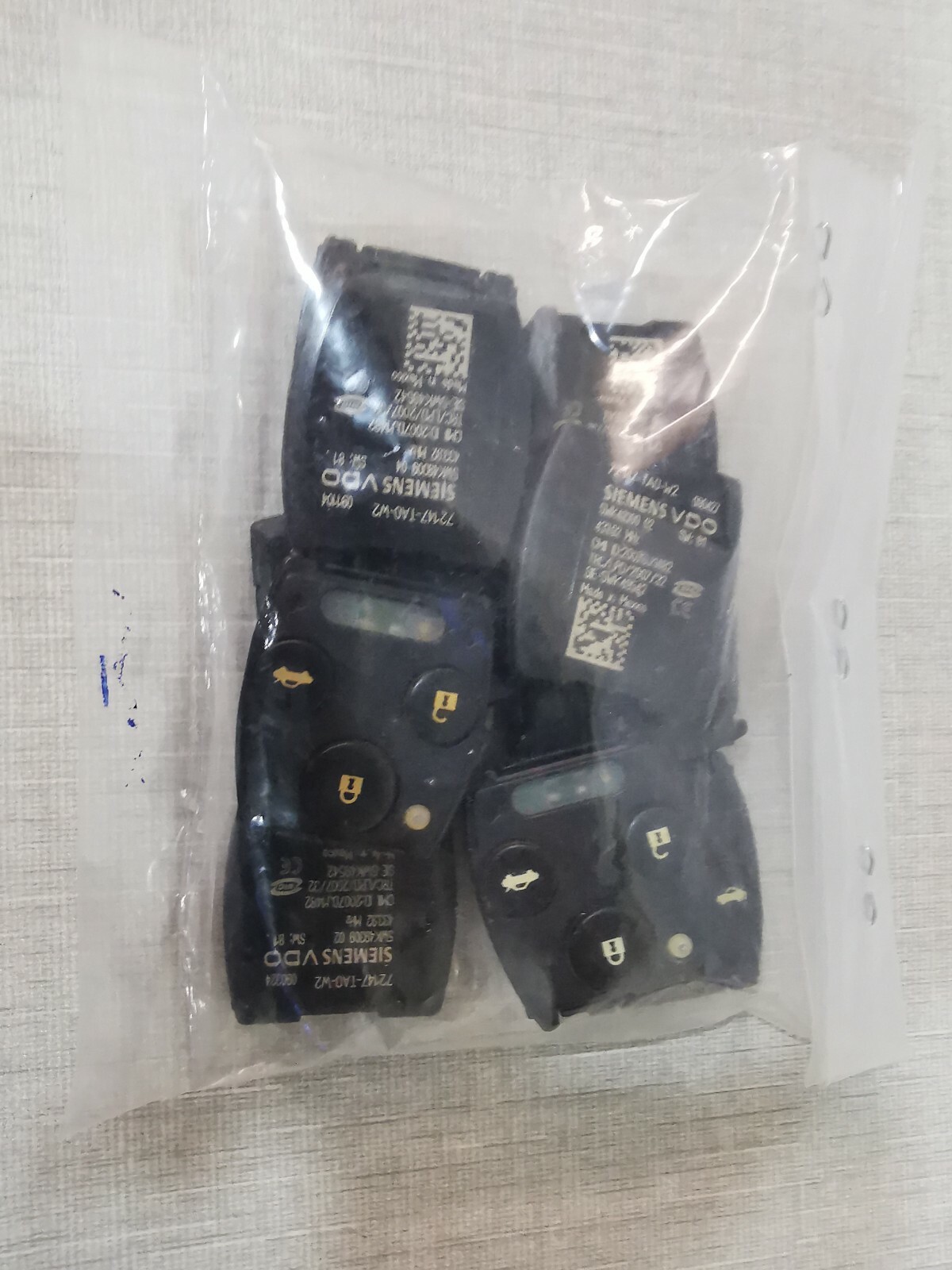 Siemens 72147-TAO-W2 SIEMENS 72147-TAO-W2 Remote 3 Buttons 2