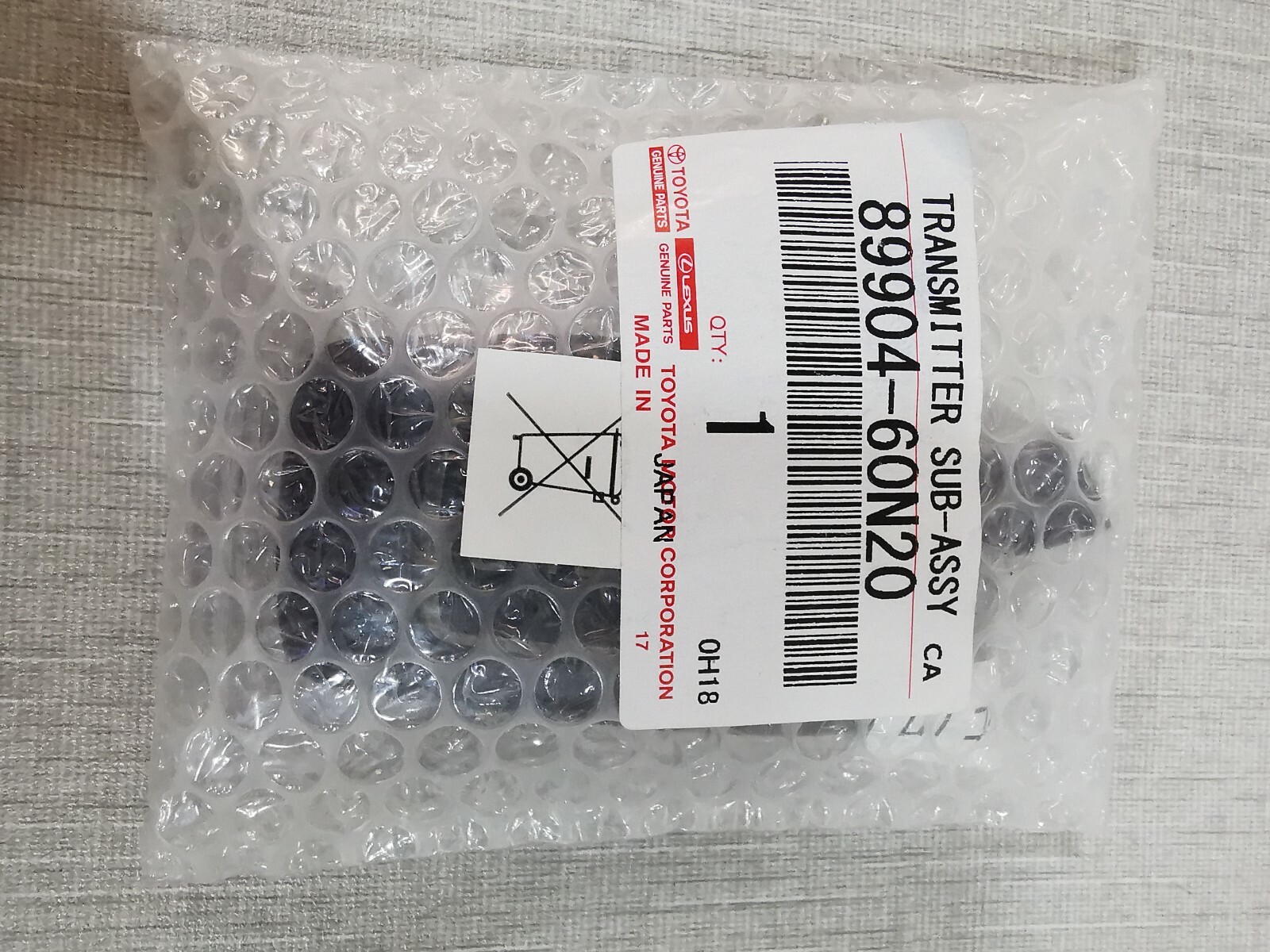 LAND CRUISER TOKAI RIKA KEY 50405 TOKAI RIKA 50405 6