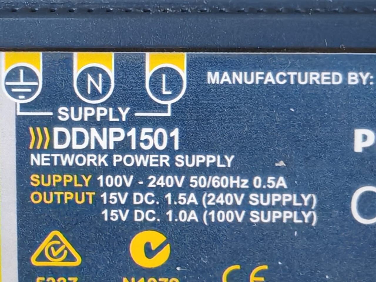 Philips DDNP1501 PHILIPS DYNALITE DDNP1501 NETWORK POWER SUPPLY 3