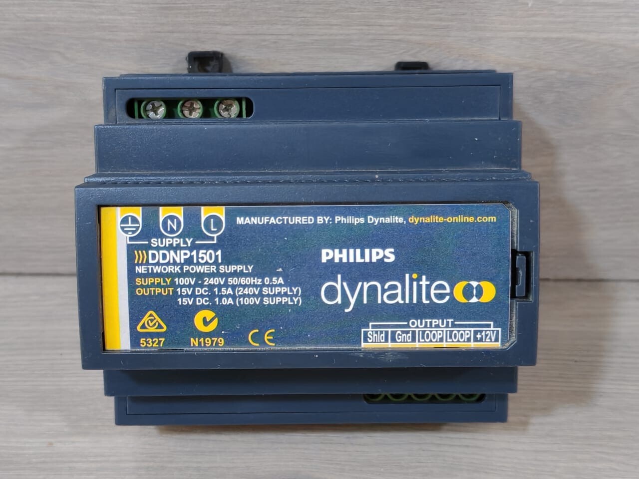 PHILIPS DYNALITE DDNP1501 NETWORK POWER SUPPLY