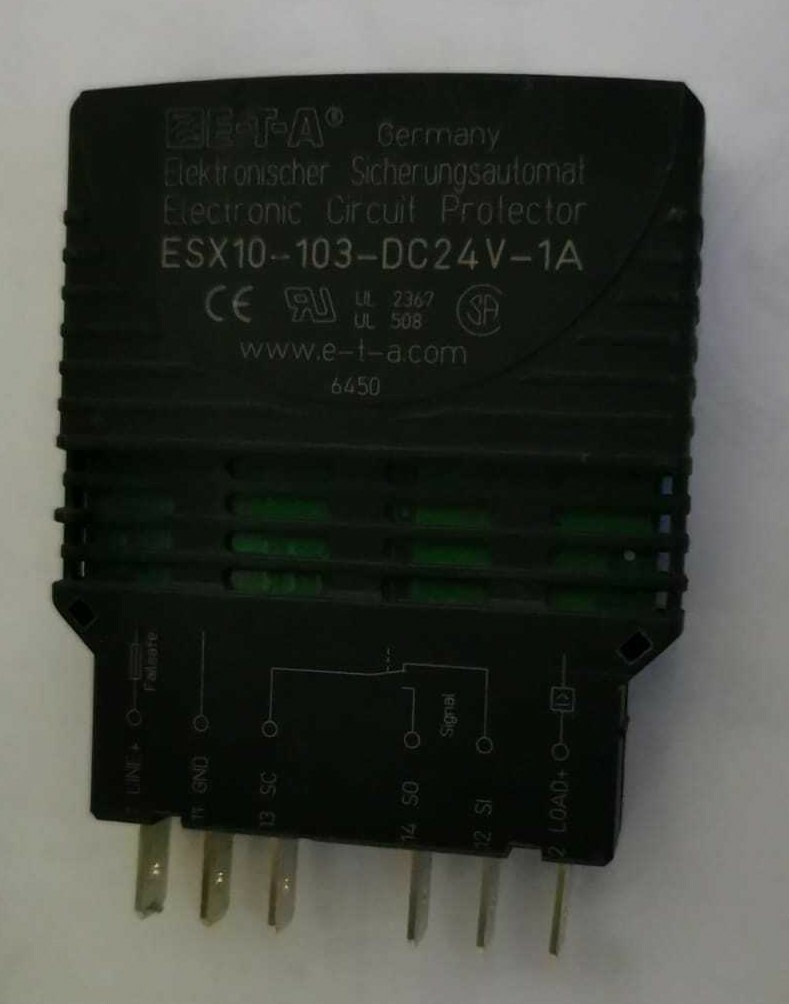E-T-A ESX10-103-DC24V-1A E-T-A ESX10-103-DC24V-1A Electronic Circuit Breaker 2