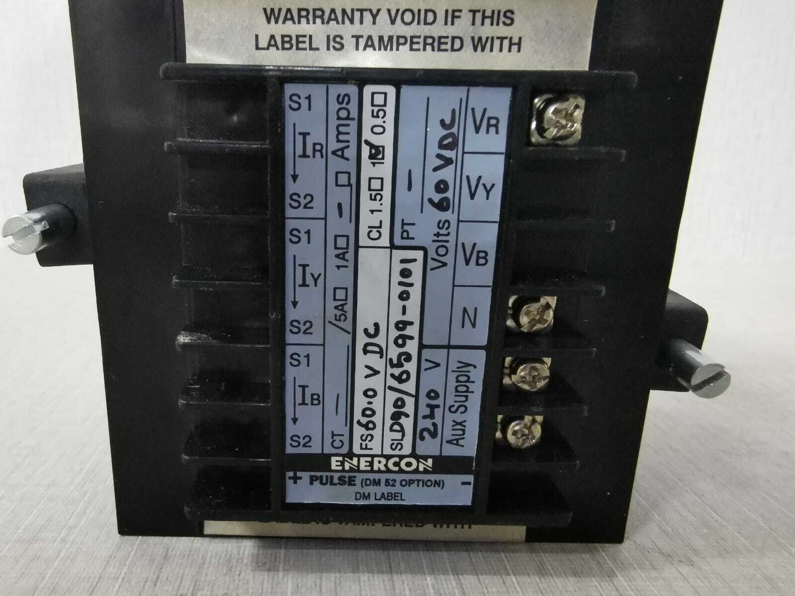 Monitor DM-3290 ENERCON DM 3290 POWER & ENERGY MONITOR 2