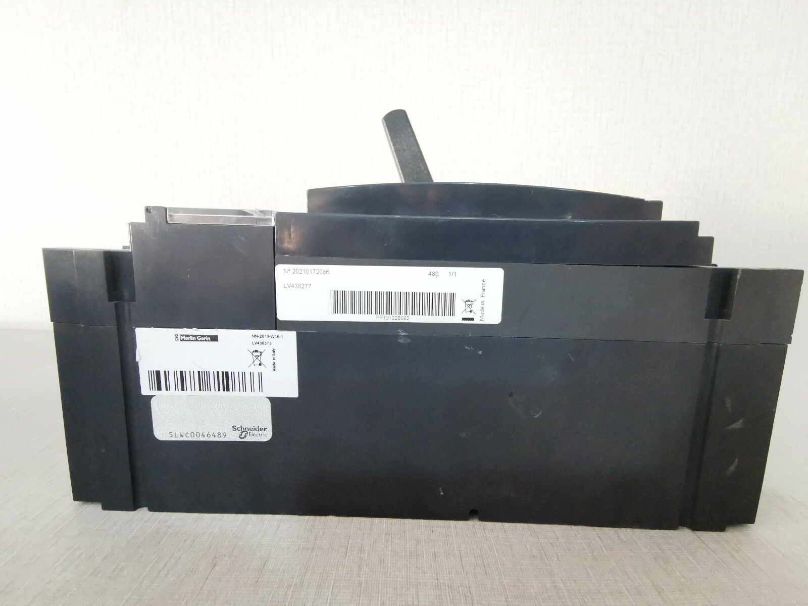 Schneider Electric NN-2019-W16-1 Schneider Electric Compact NSX400S DC Breaker Compact NN-2019-W16-1 7