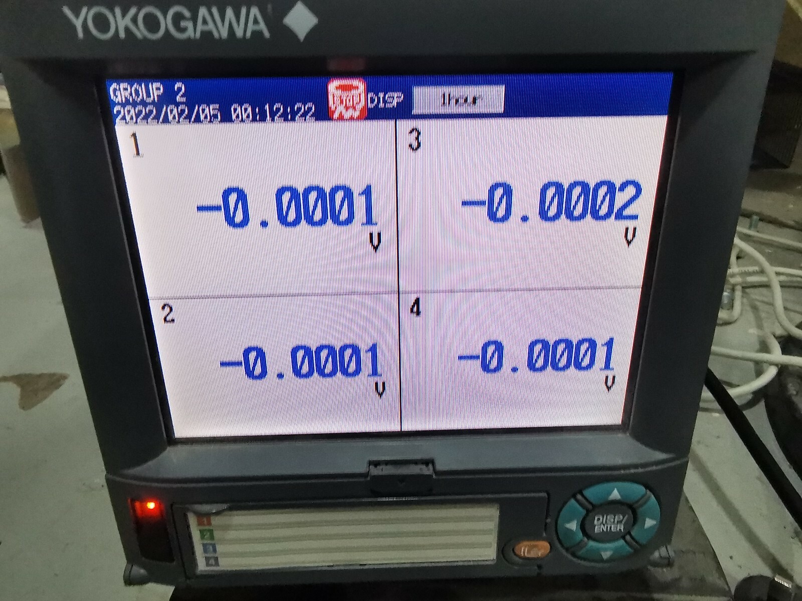 YOKOGAWA S5K802891 YOKOGAWA DX1004-3-4-2 CHAT RECORDER INPUT S5K802891 3