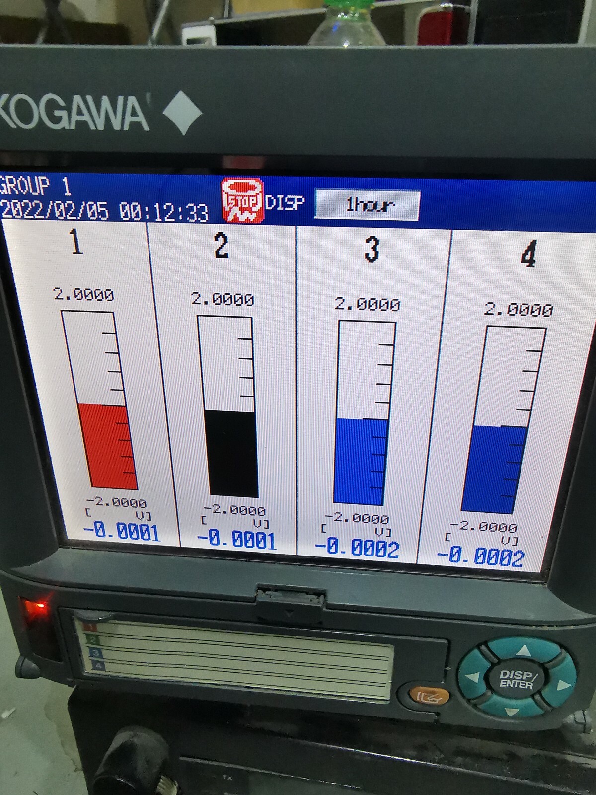 YOKOGAWA S5K802891 YOKOGAWA DX1004-3-4-2 CHAT RECORDER INPUT S5K802891 4