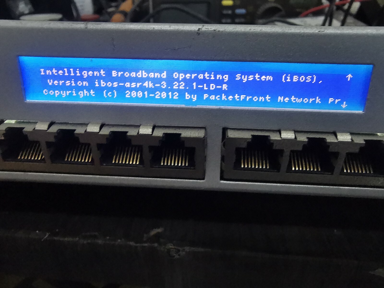 PacketFront ASR4124C PacketFront ASR4124C Advanced Metro IP & DC Connectors 4