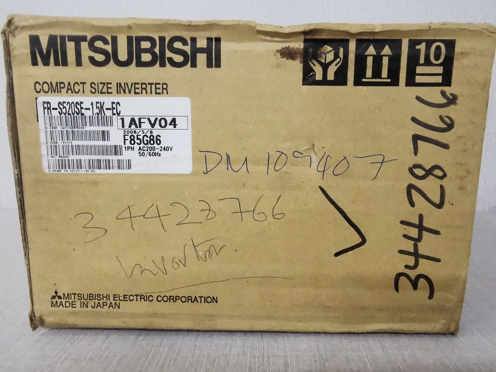 MITSUBISHI FR-S520SE-1.5K-EC MITSUBISHI FR-S520SE-1.5K-EC INVERTER S500 6