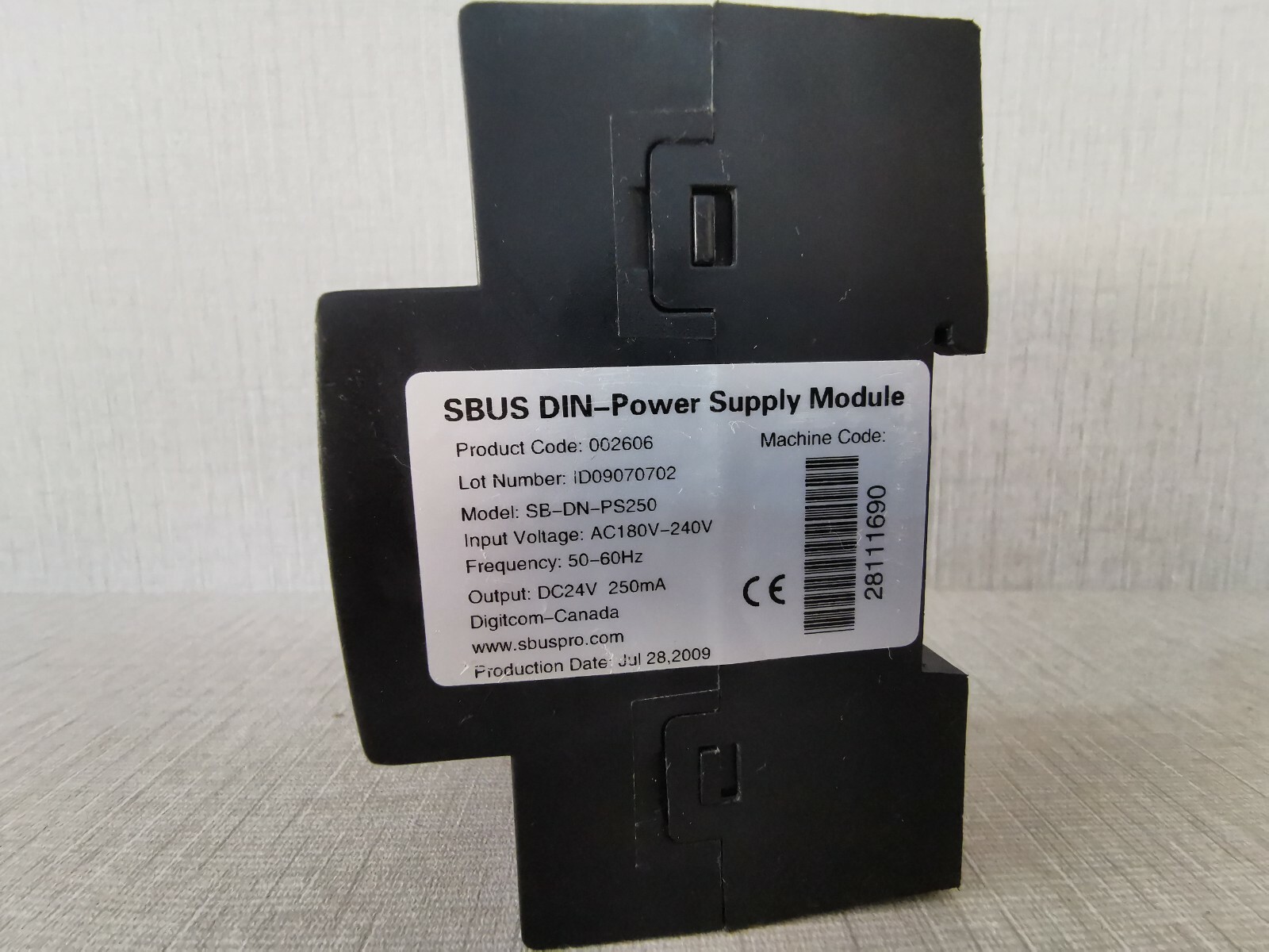 SMART BUS SB-DN-PS250 SMART BUS SB-DN-PS250 MODULE 2