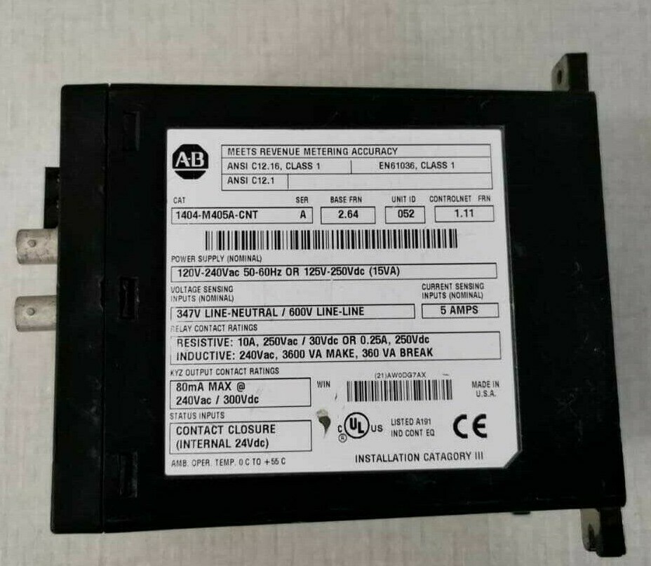 Allen-Bradley 1404-M405A-CNT Allen-Bradley 1404-M405A-CNT Powermonitor 3000 4
