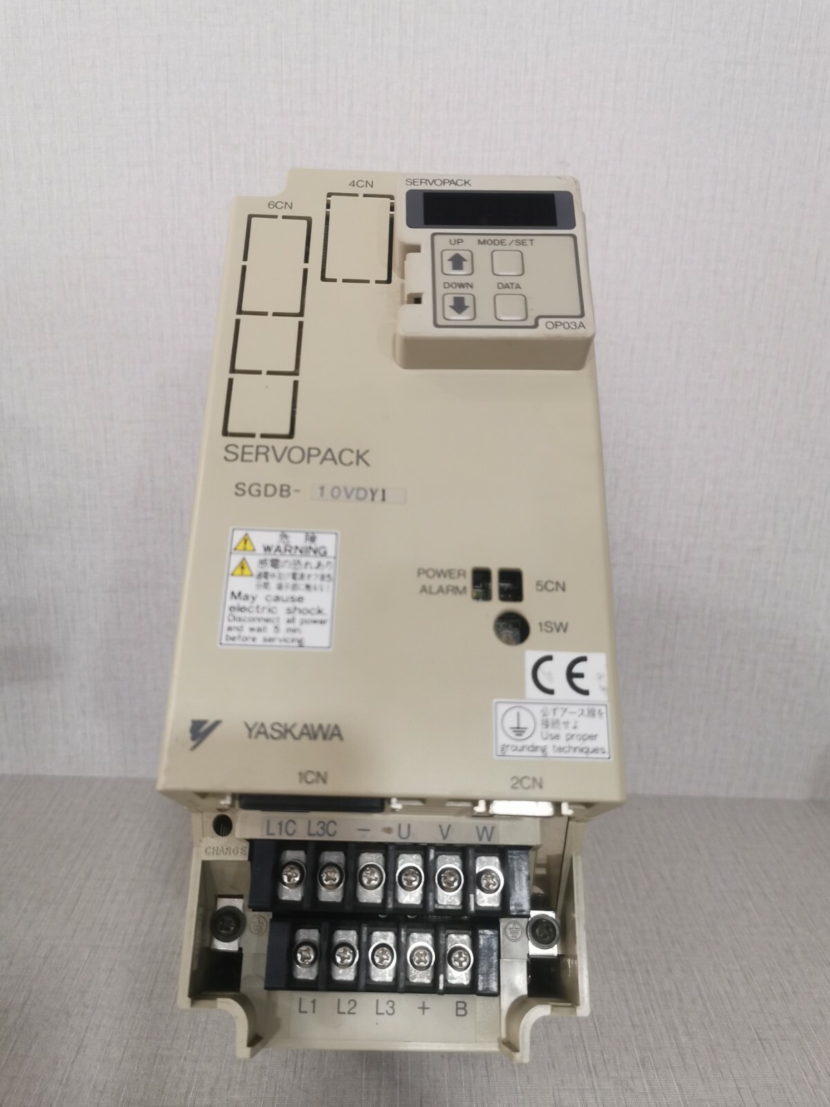 YASKAWA ASERVOPACK SGDB-10VDY1 YASKAWA SERVOPACK SGDB-10VDY1 SERVO DRIVE 2