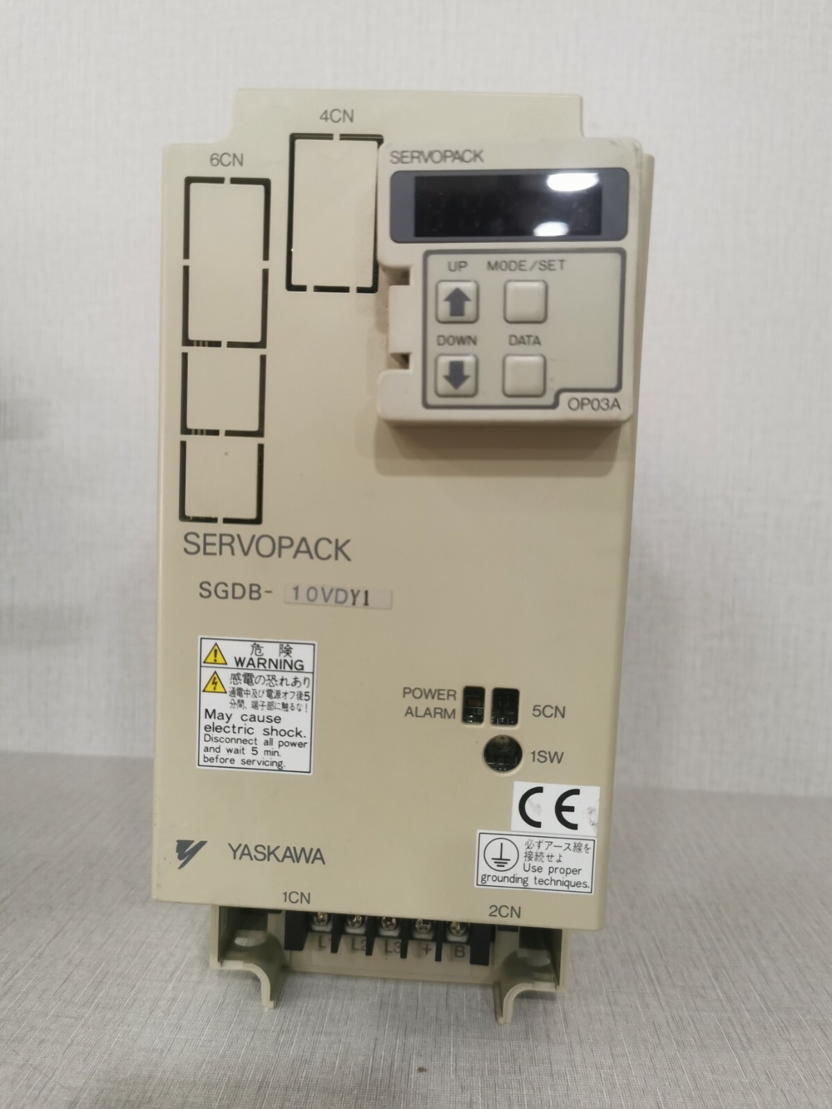 YASKAWA SERVOPACK SGDB-10VDY1 SERVO DRIVE