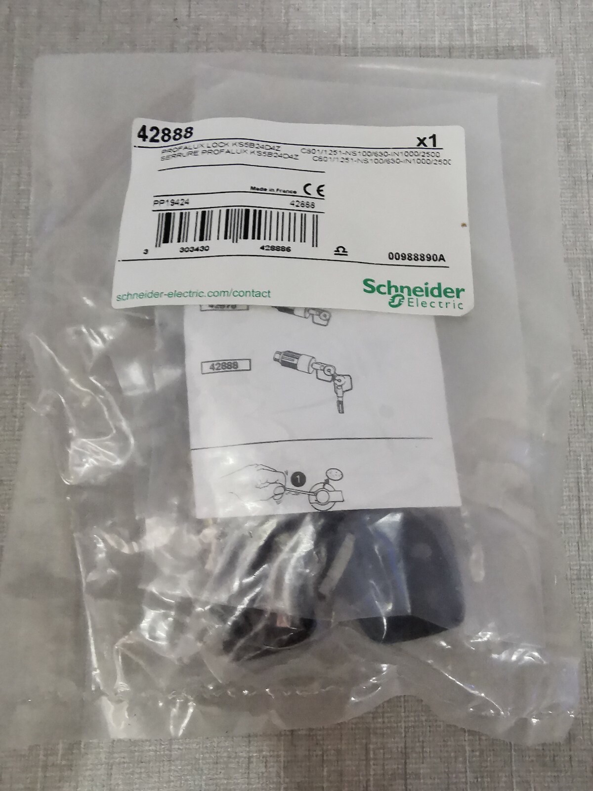 Schneider Electric PP19424 Schneider Electric 42888 PROFALUX LOCK PP19424 4