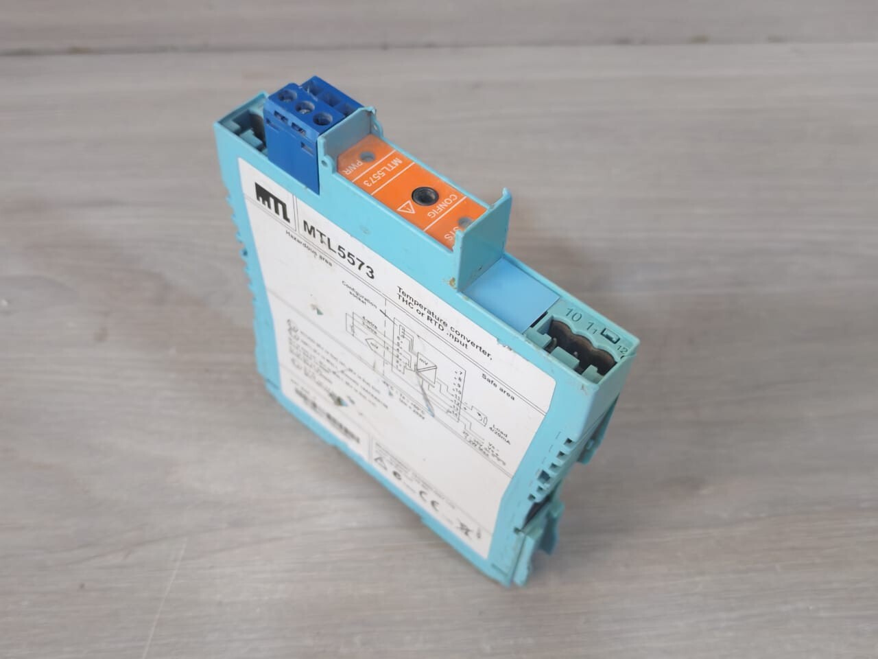 MTL MTL5573 MTL MTL5573 TEMPERATURE CONVERTER 8