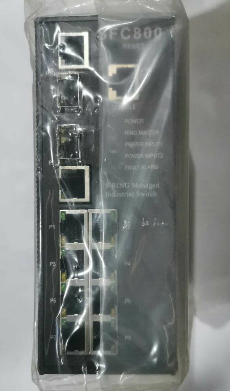 S-RING SFC800 S-RING SFC800 MANAGED INDUSTRIAL SWITCH 6