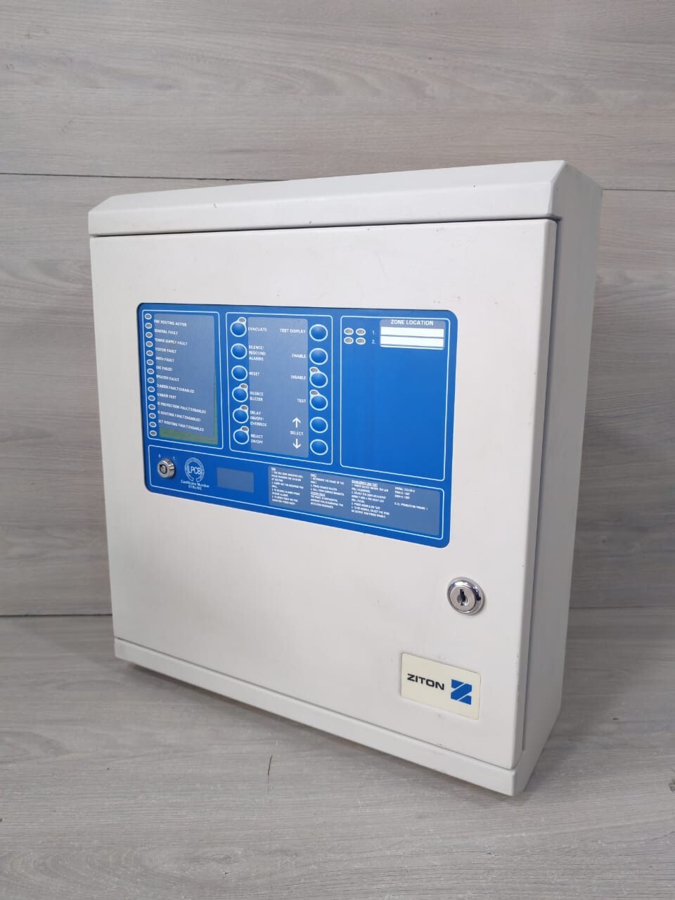 Ziton ZC3-EN-2 ZITON ZC3-EN-2 FIRE ALARM PANEL 230V 50/60Hz 0.5A - WITHOUT KEY 5