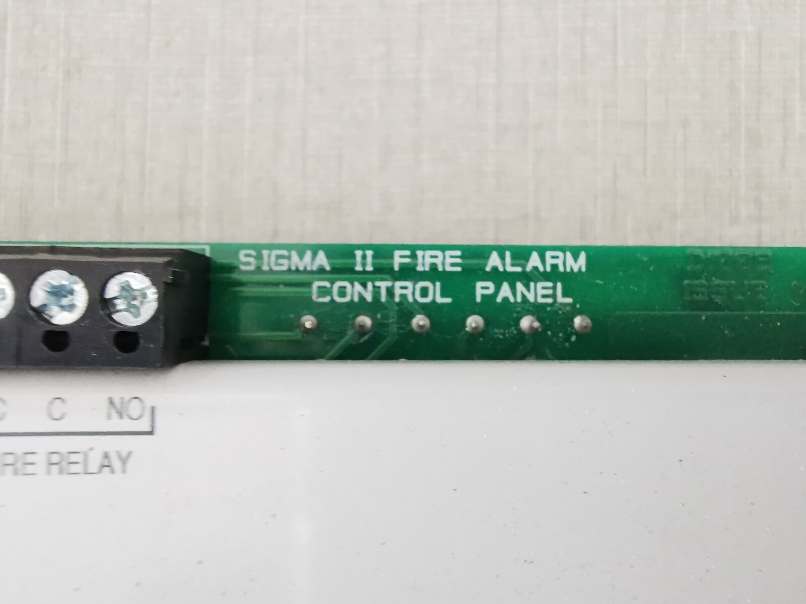 SIGMA MP206 ART ENGLISH SIGMA II FIRE ALARM PANEL MP206 ART ENGLISH SCREEN 4