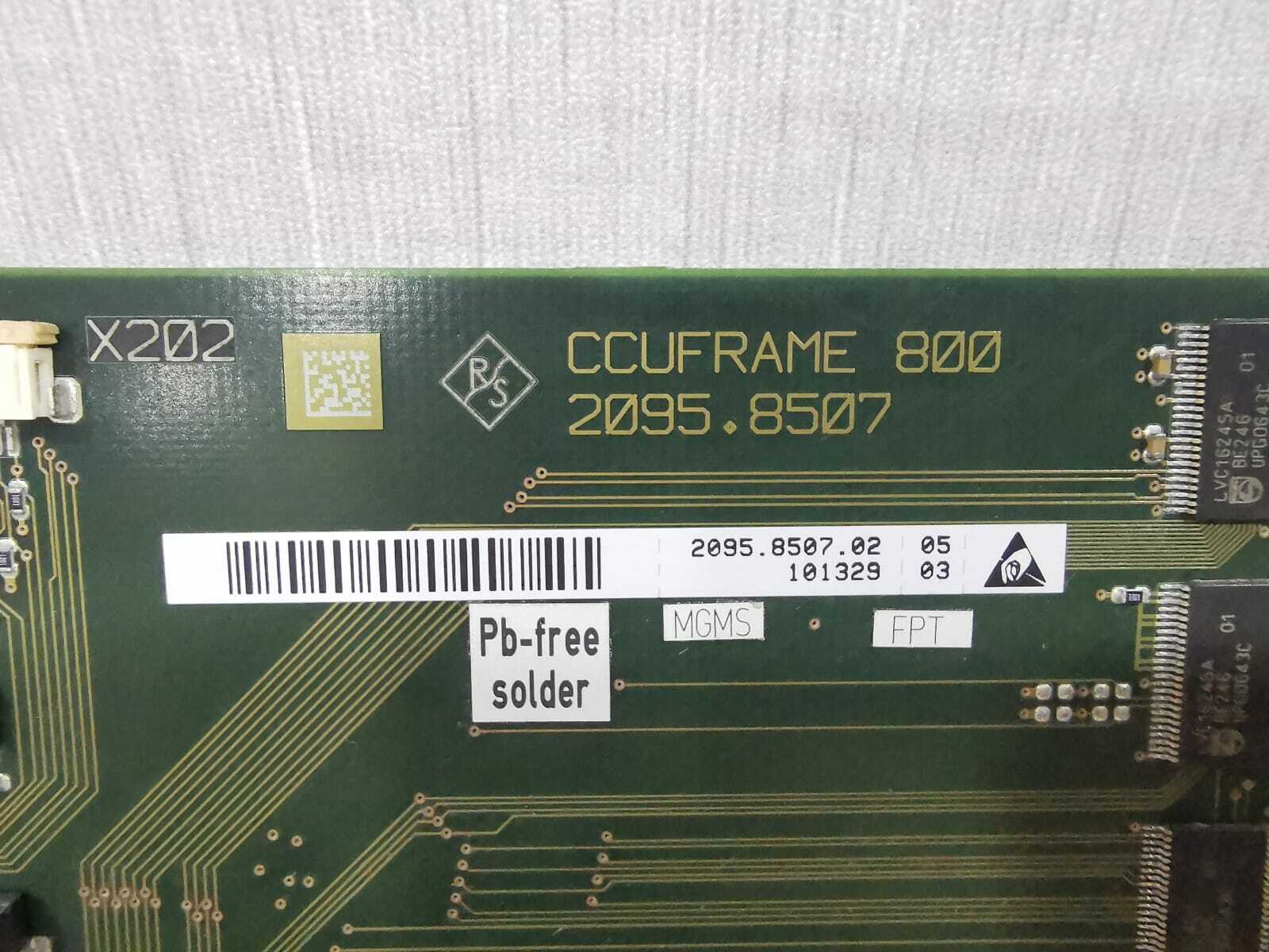 CCUFRAME 800 2095.8507 CCUFRAME 800 2095.8507 BOARD 4